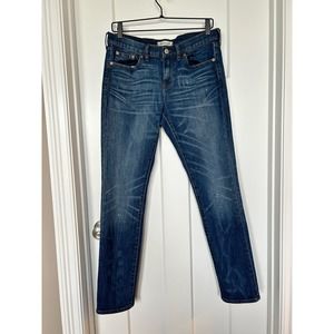 Madewell Women's Slim Boyfriend Jeans Five Pockets‎ Medium Wash Blue Size 27